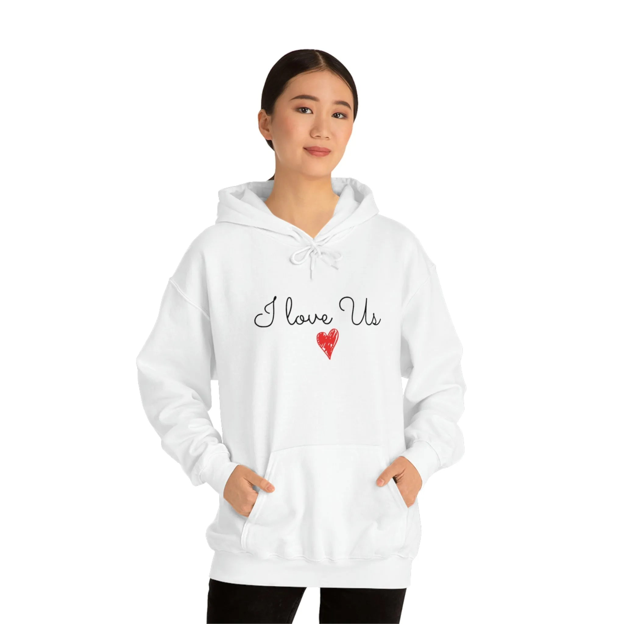 'I Love Us' Unisex Hoodie
