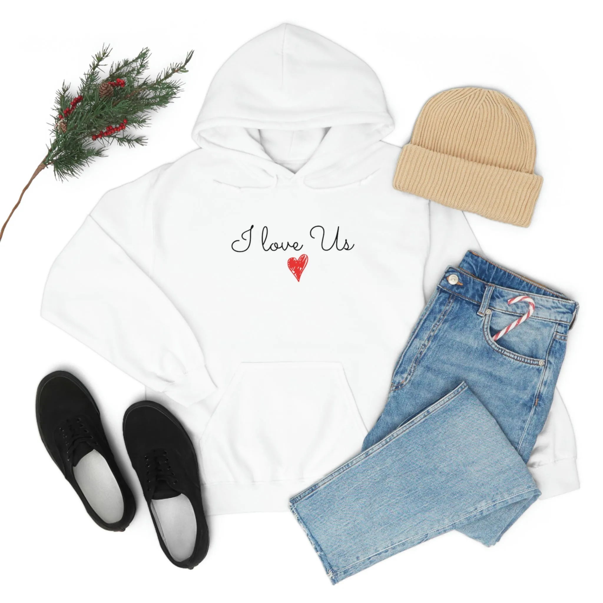 'I Love Us' Unisex Hoodie