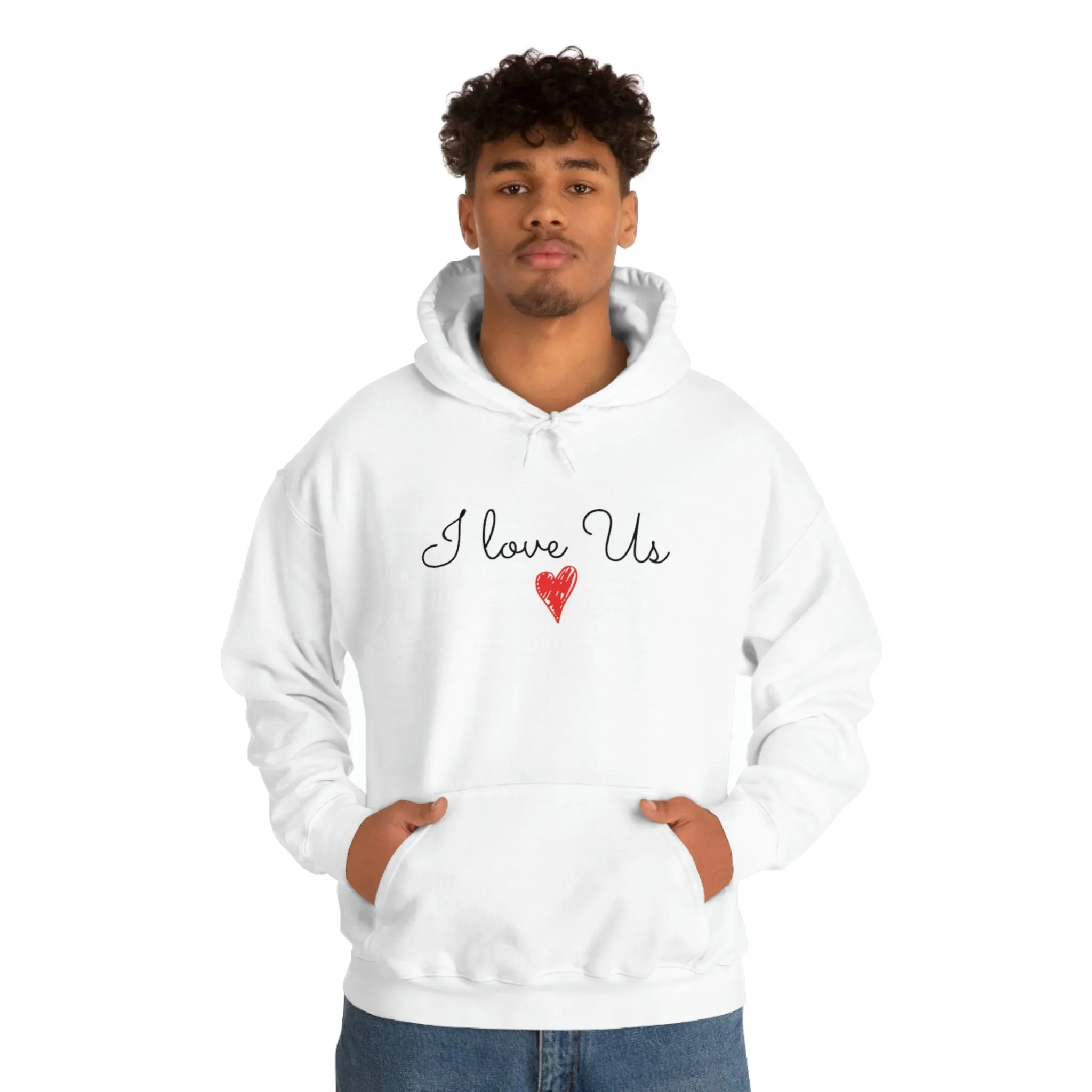 'I Love Us' Unisex Hoodie