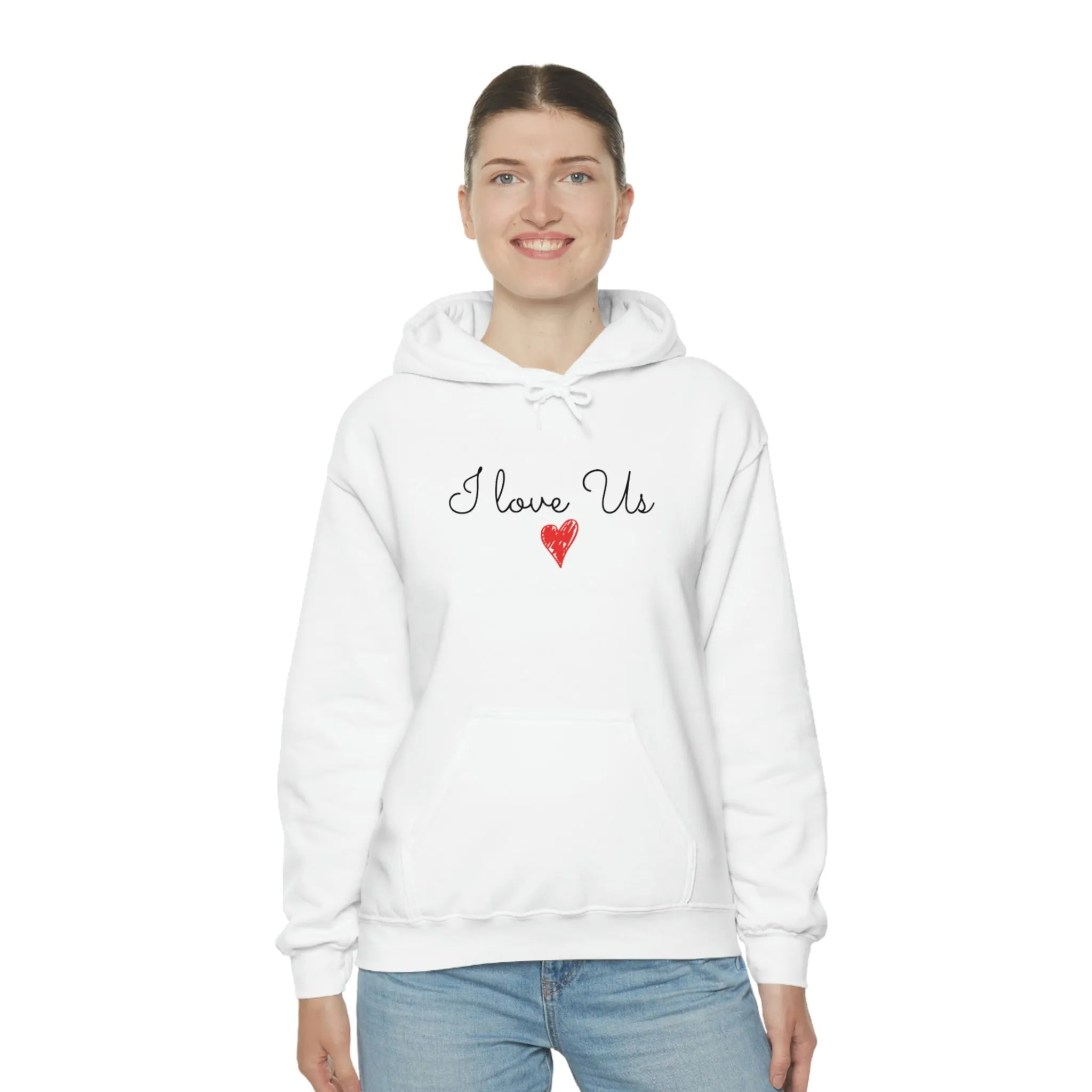 'I Love Us' Unisex Hoodie