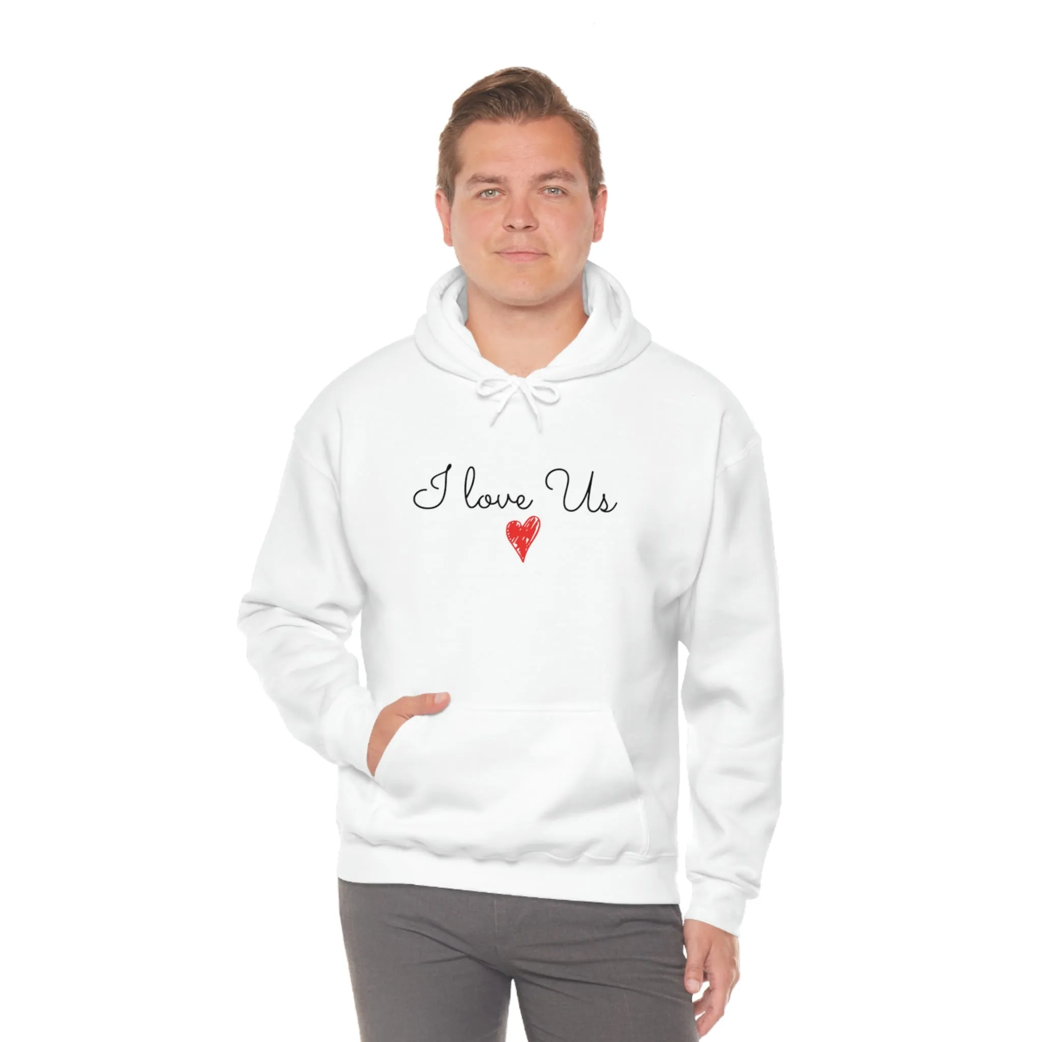 'I Love Us' Unisex Hoodie