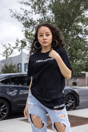 I Miss Aaliyah (Black Tee)