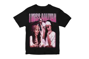I Miss Aaliyah V2 | Black Tee