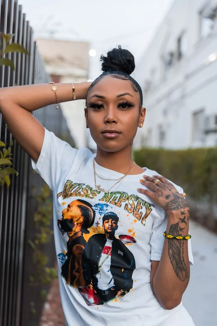 I Miss Nipsey | White Tee (V1)