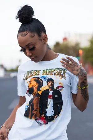 I Miss Nipsey | White Tee (V1)