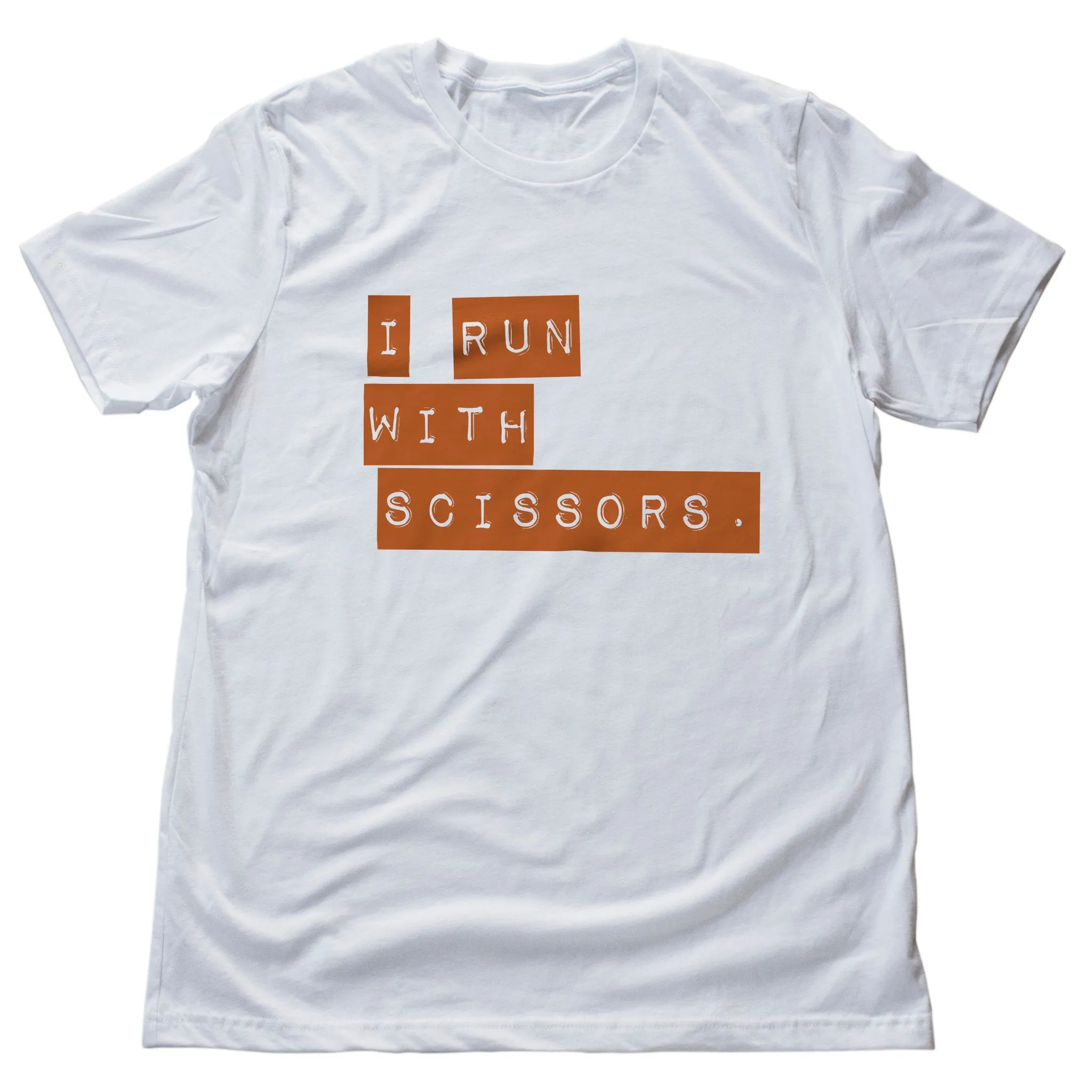 I Run with Scissors — Sarcastic Retro Premium Unisex Shirt