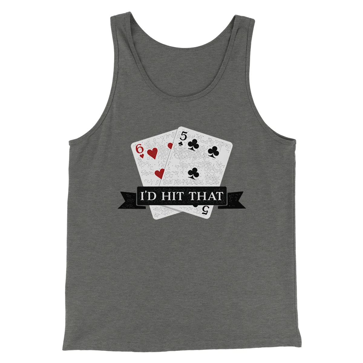 I'd Hit That Funny Men/Unisex Tank Top