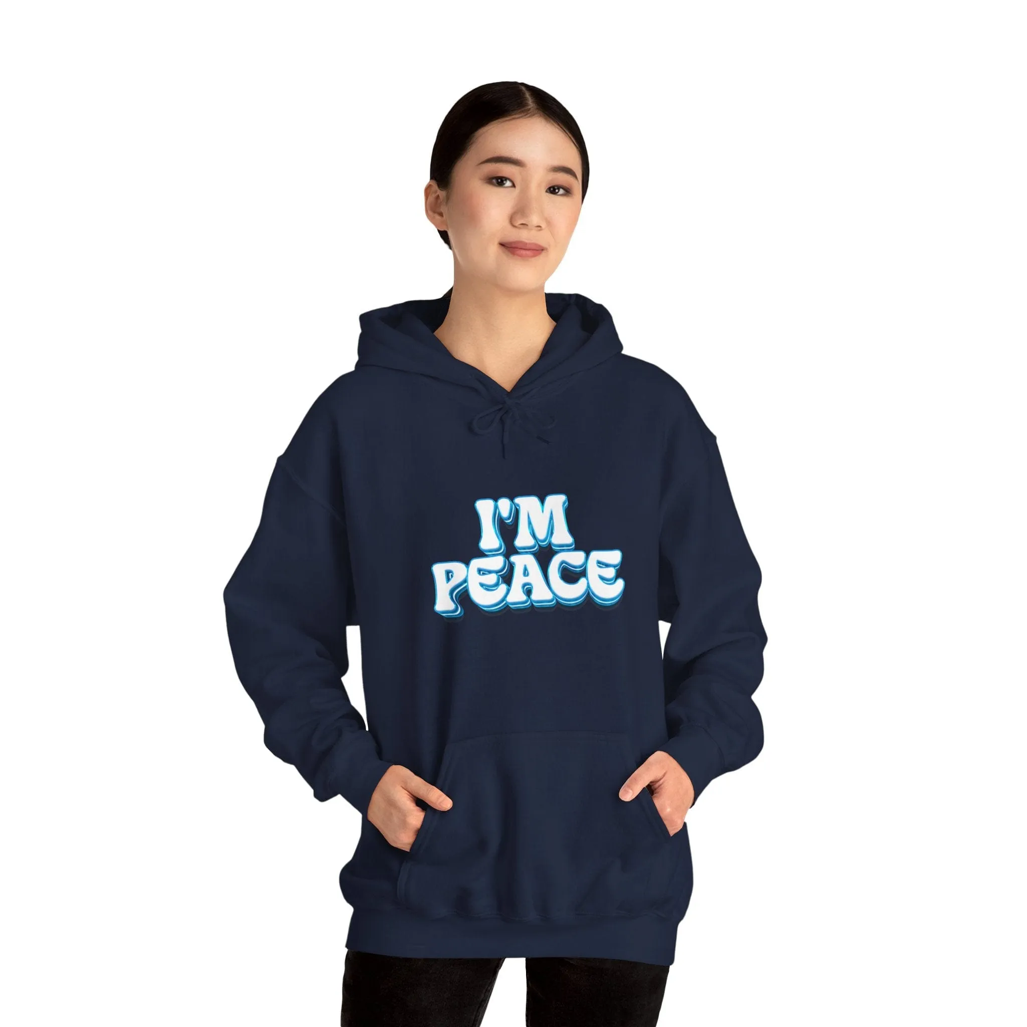 I'm Peace | Unisex Essential hoodie | Navy