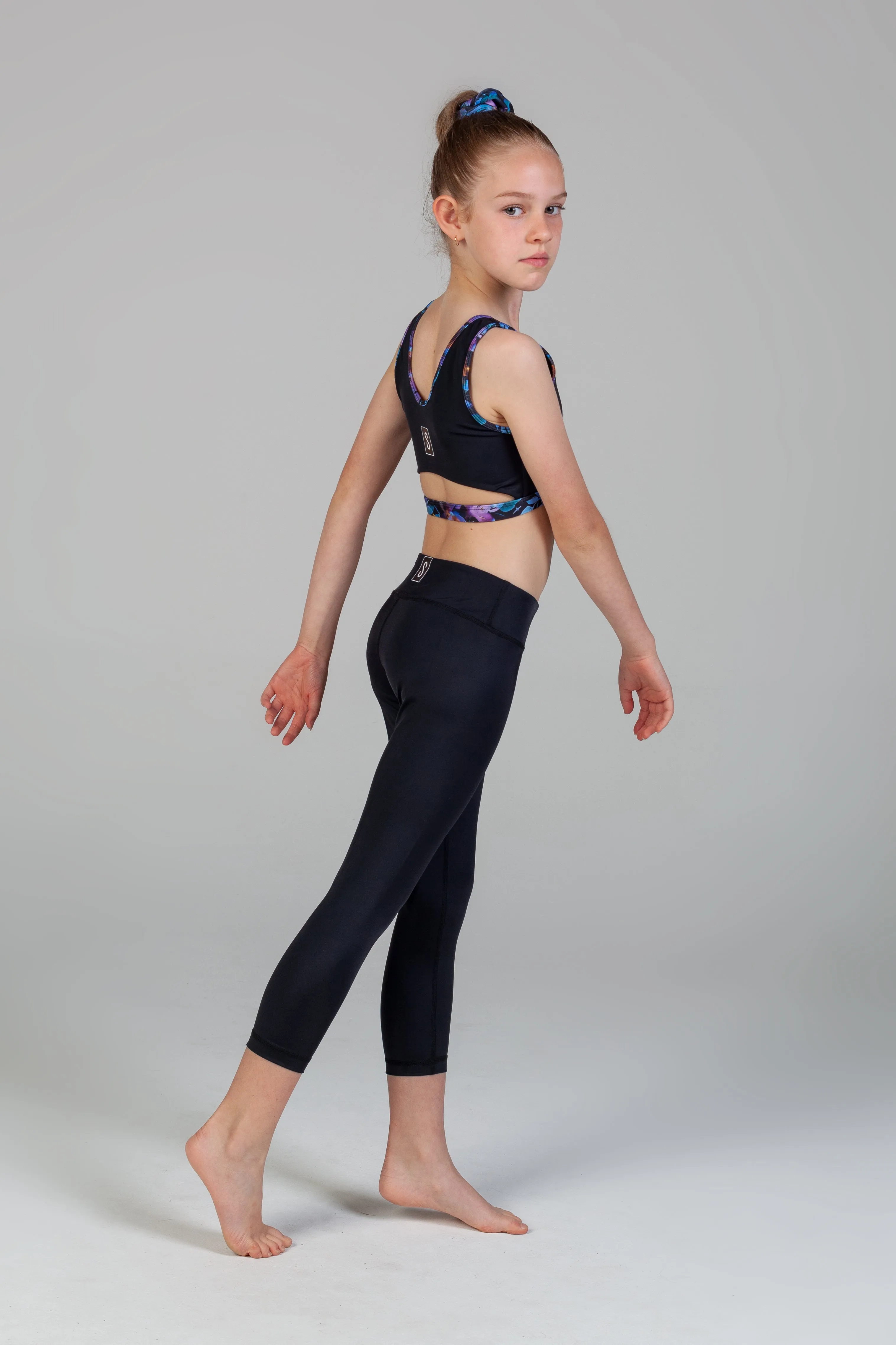 Indy Strap Crop - Coral Coast