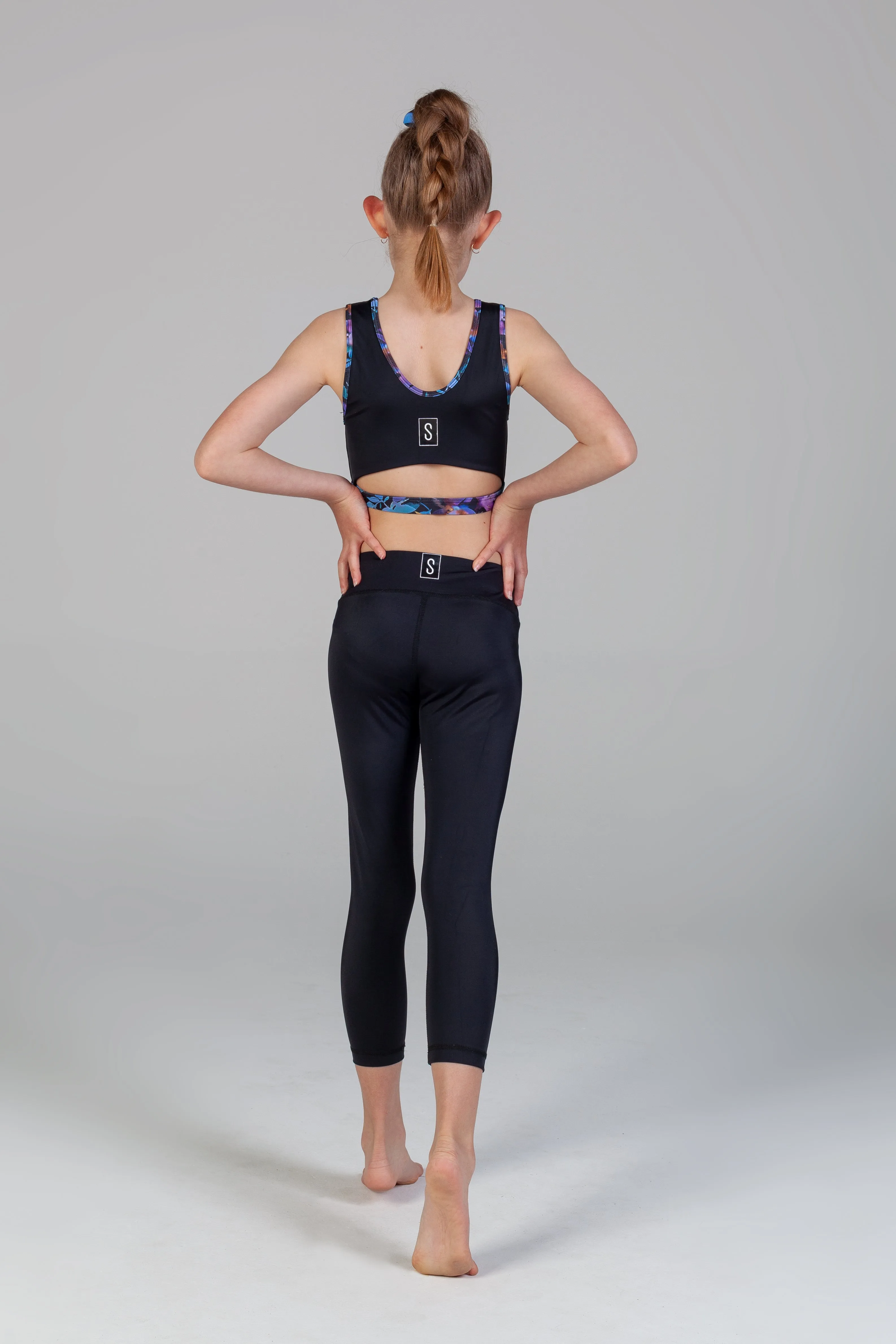 Indy Strap Crop - Coral Coast