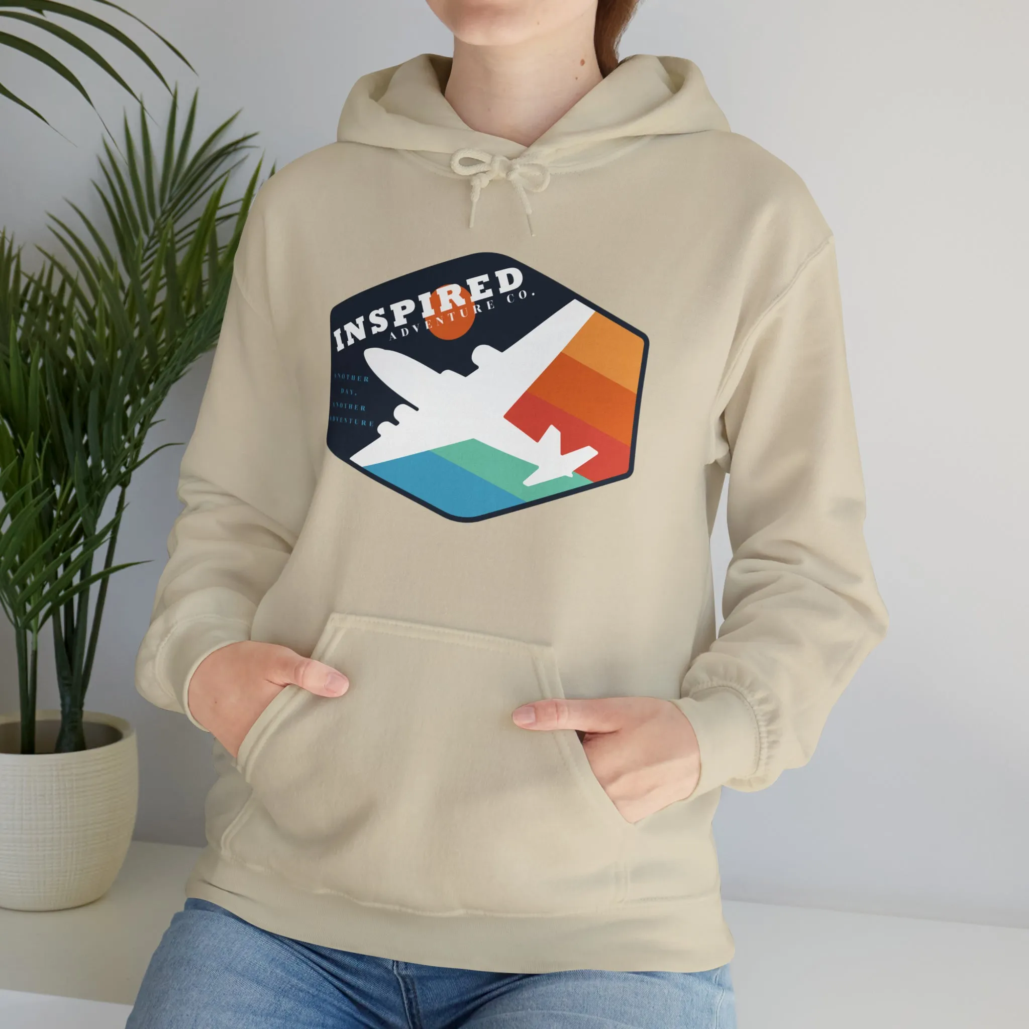 Inspired Adventure Company Another Day Another Adventure Unisex Heavy Blend™ Hooded Sweatshirt