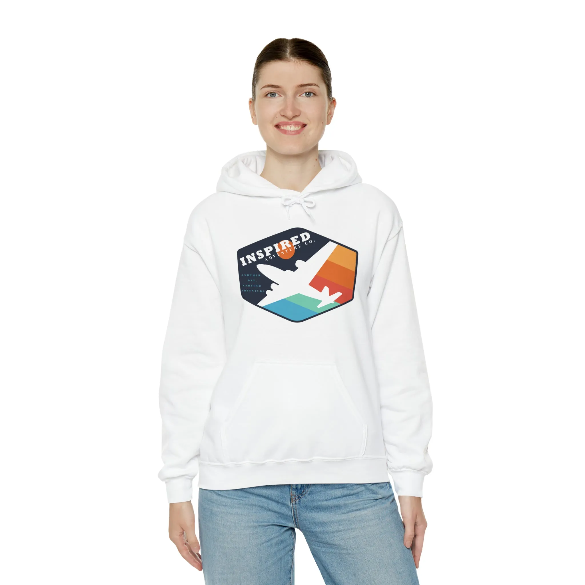 Inspired Adventure Company Another Day Another Adventure Unisex Heavy Blend™ Hooded Sweatshirt