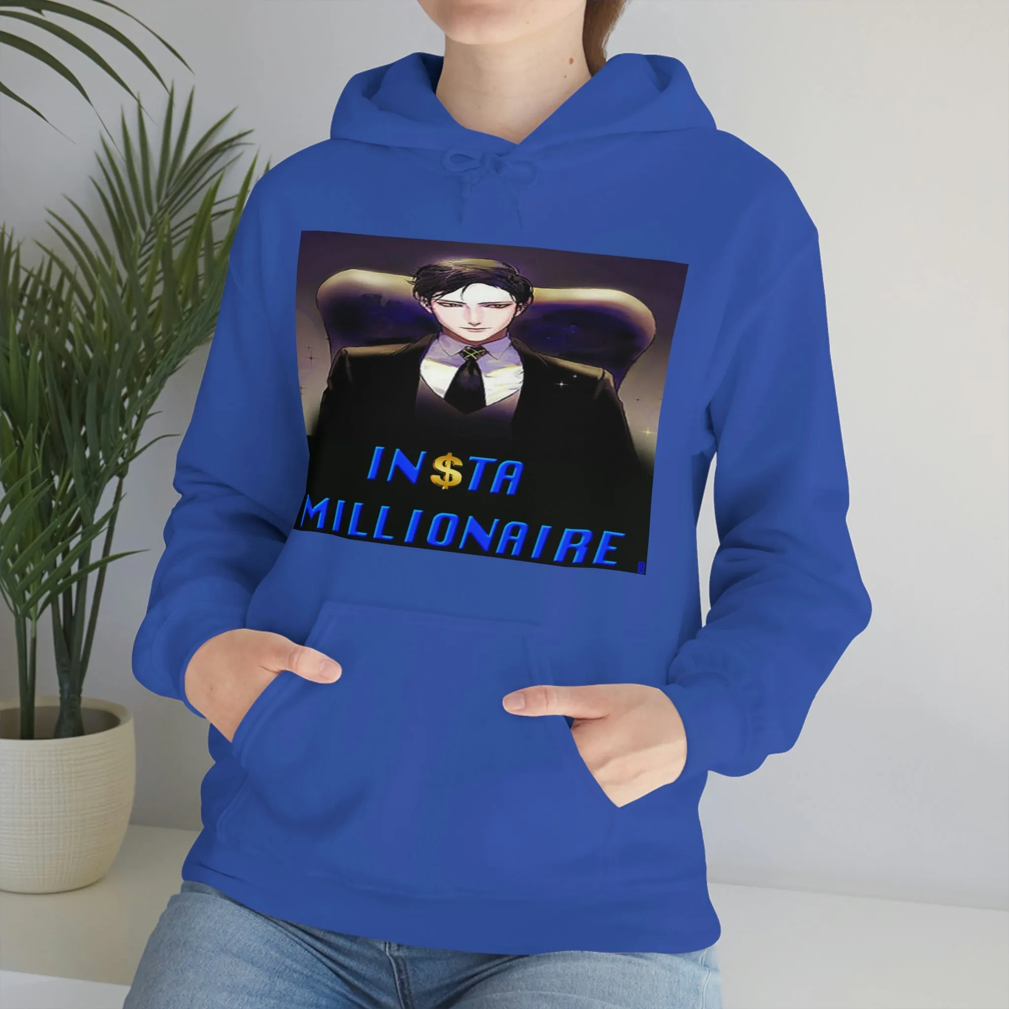 Insta Millionaire Black Suit Hoodie #5
