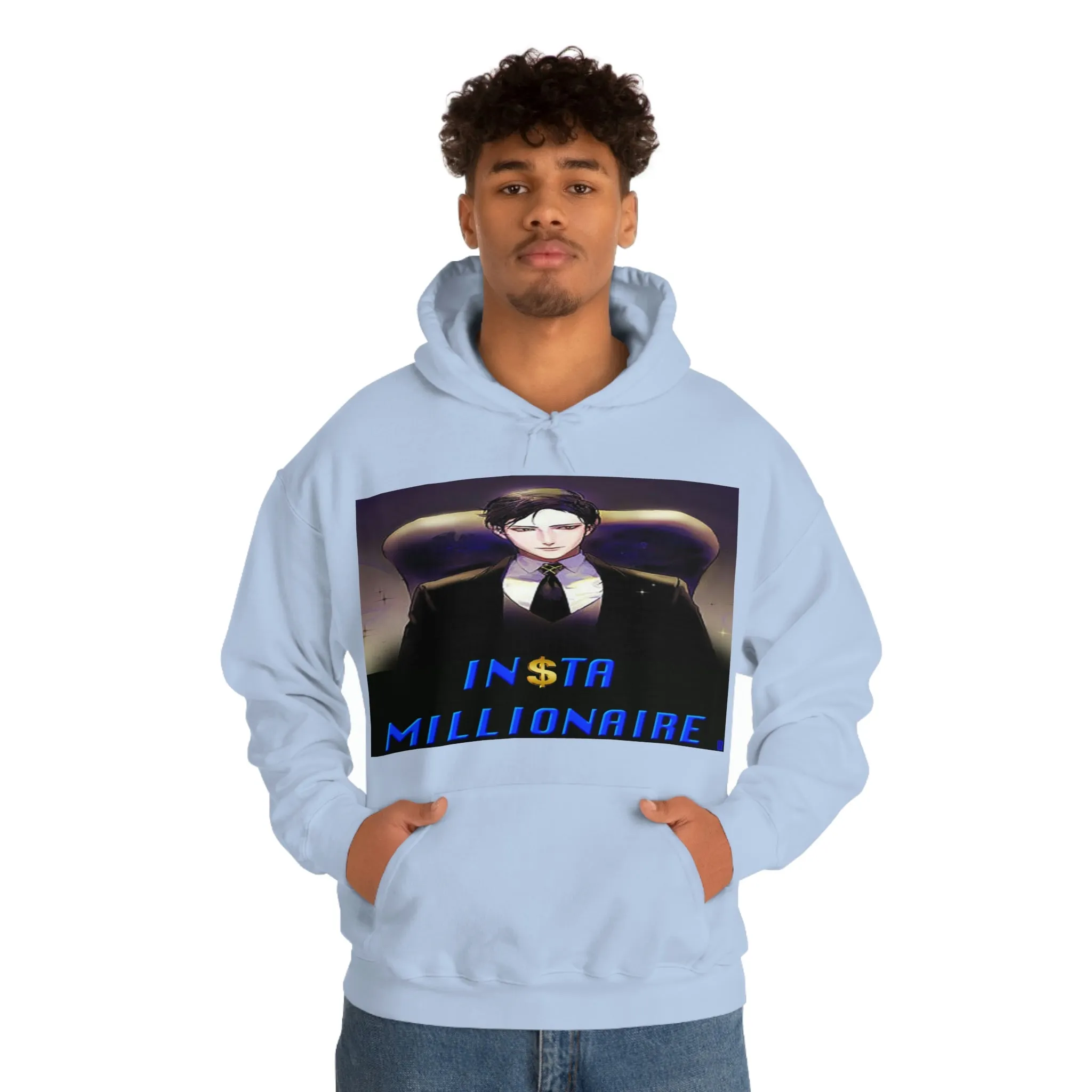 Insta Millionaire Black Suit Hoodie #5