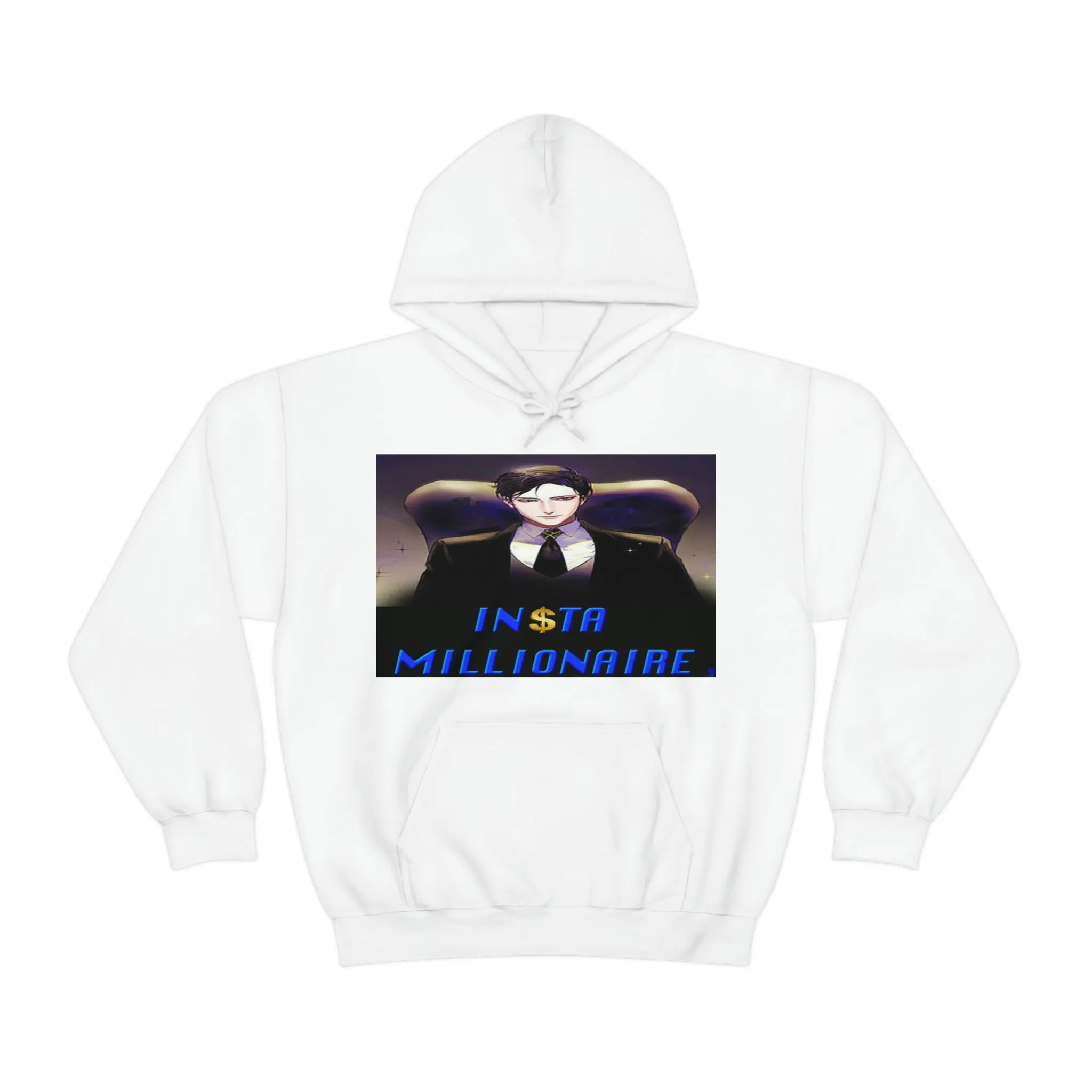 Insta Millionaire Black Suit Hoodie #5