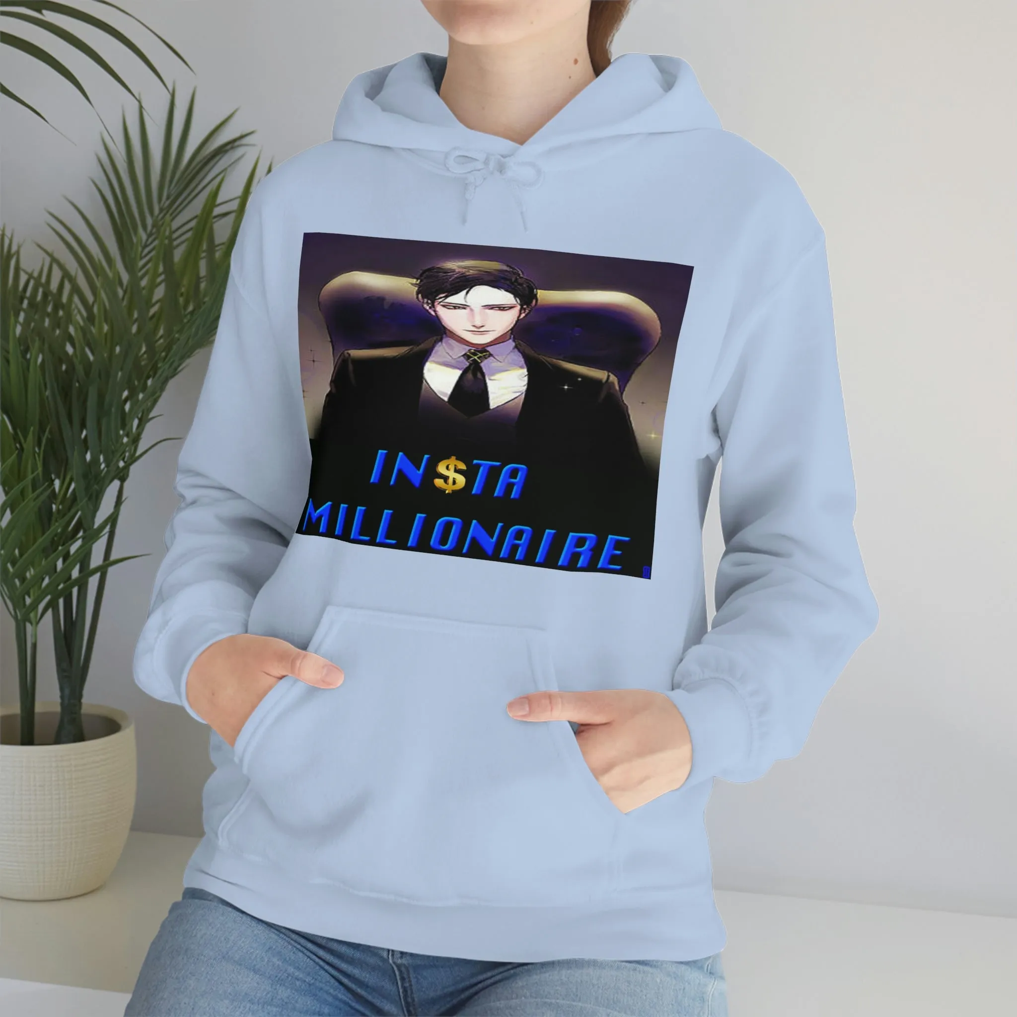 Insta Millionaire Black Suit Hoodie #5