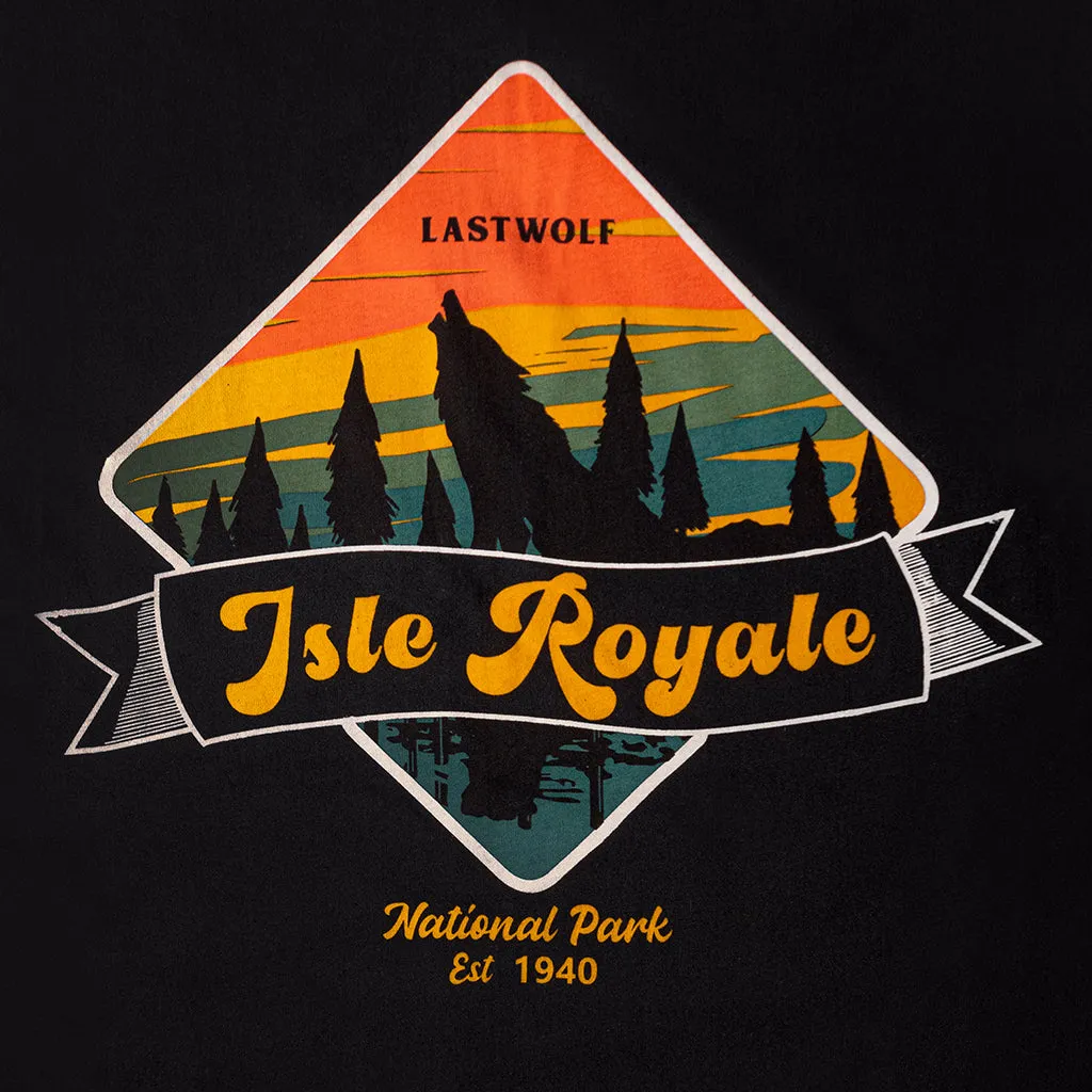 ISLE ROYALE T-SHIRT - BLACK