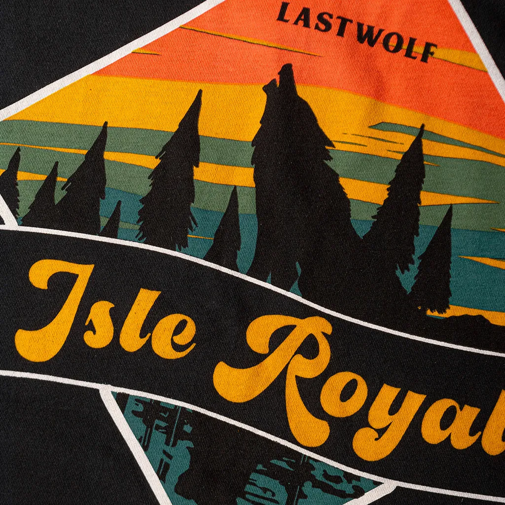 ISLE ROYALE T-SHIRT - BLACK
