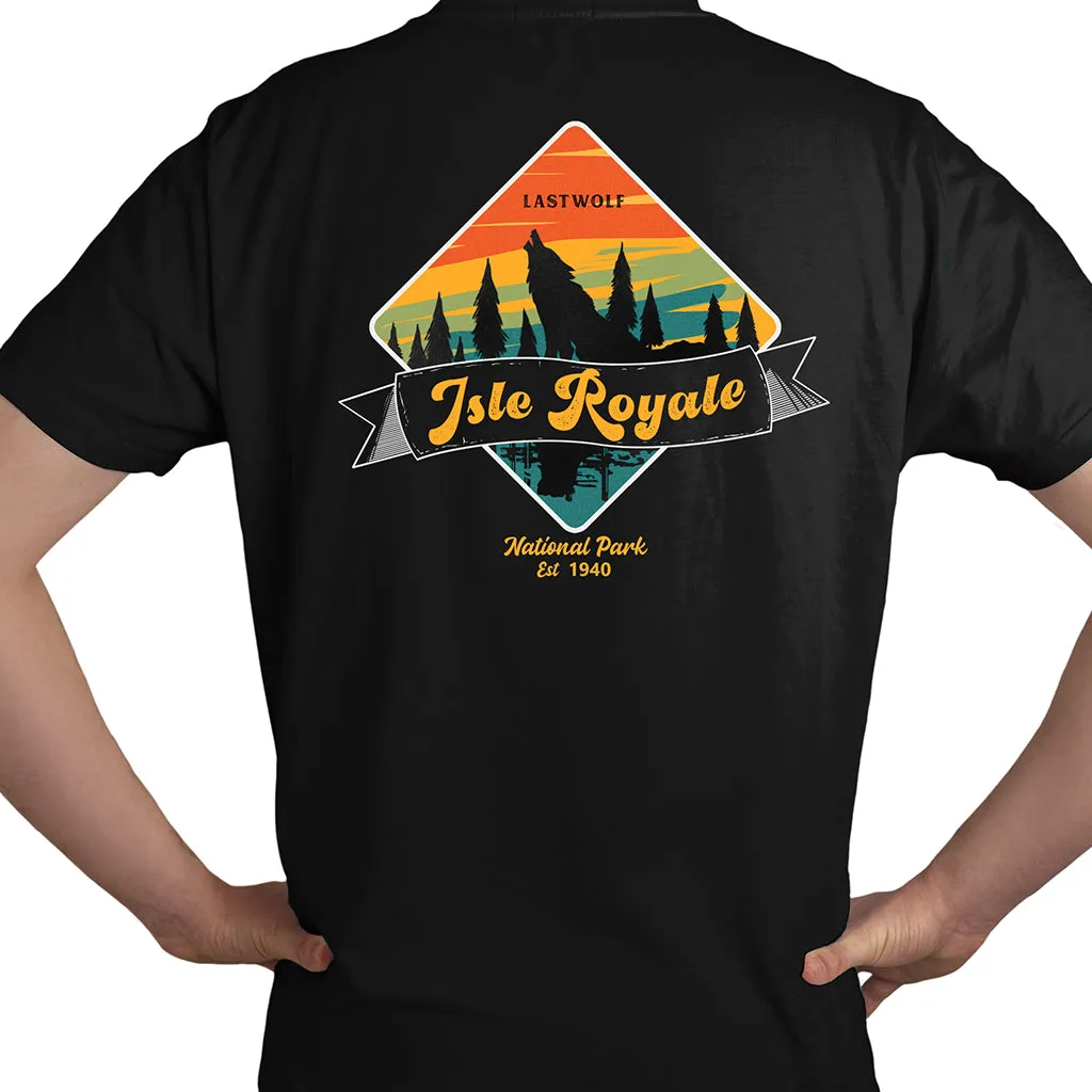 ISLE ROYALE T-SHIRT - BLACK