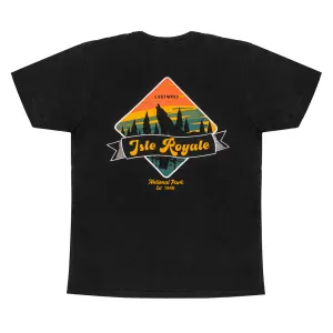 ISLE ROYALE T-SHIRT - BLACK