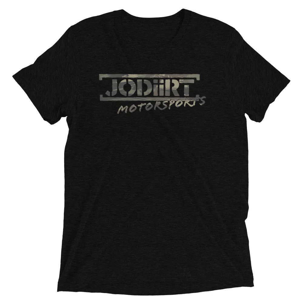 JoDiirt Motorsports Camo Splash Tri Blend Tee