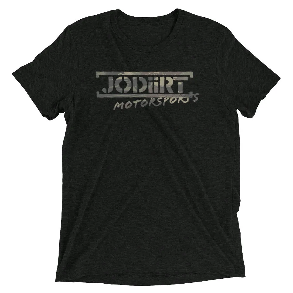 JoDiirt Motorsports Camo Splash Tri Blend Tee