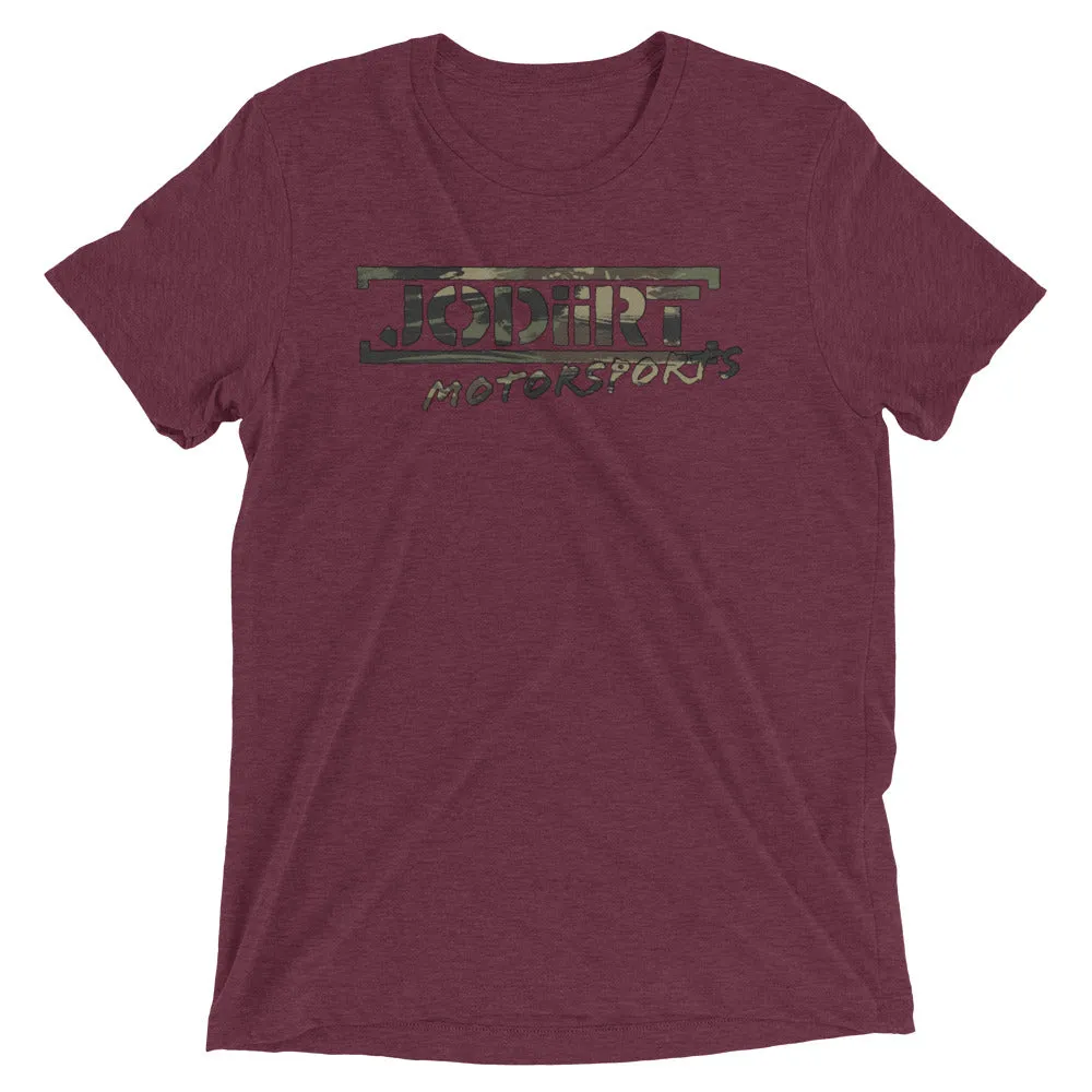 JoDiirt Motorsports Camo Splash Tri Blend Tee