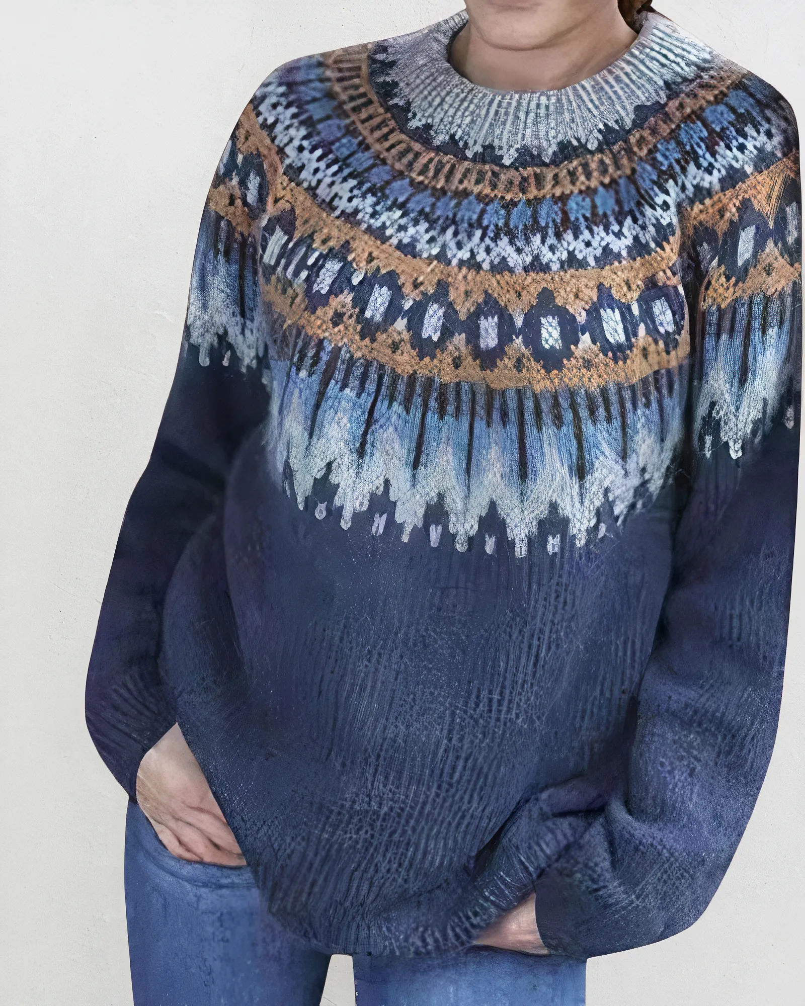 Jolie | Patterned Sweater
