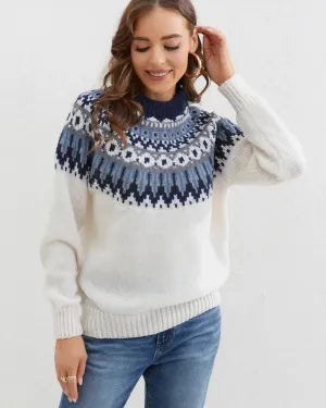 Jolie | Patterned Sweater