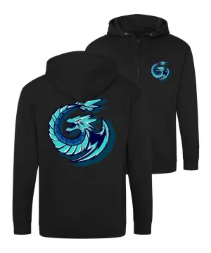Juliversal - Eisdrache - Zip-Hoodie
