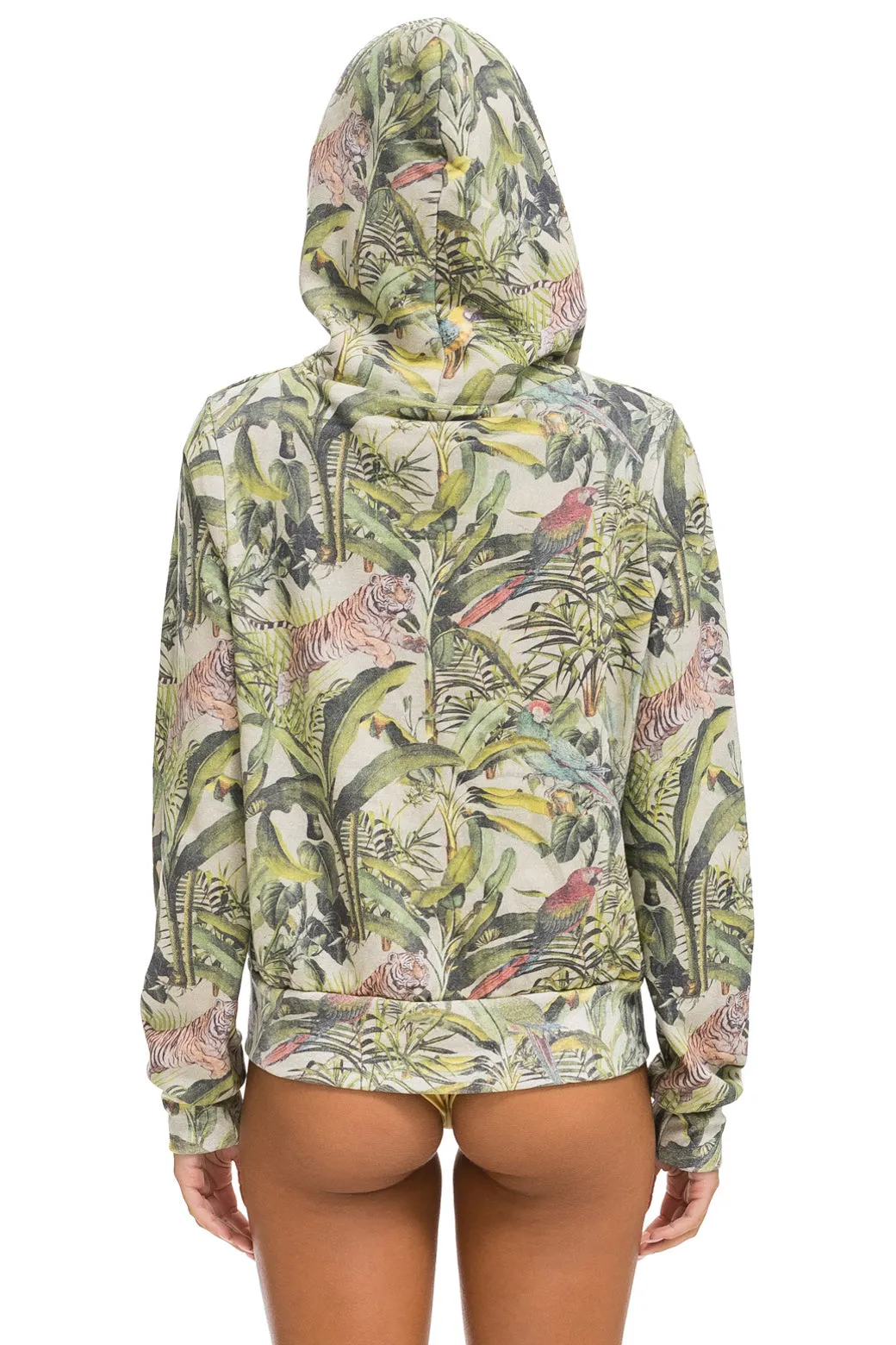 JUNGLE ZIP HOODIE - SAND