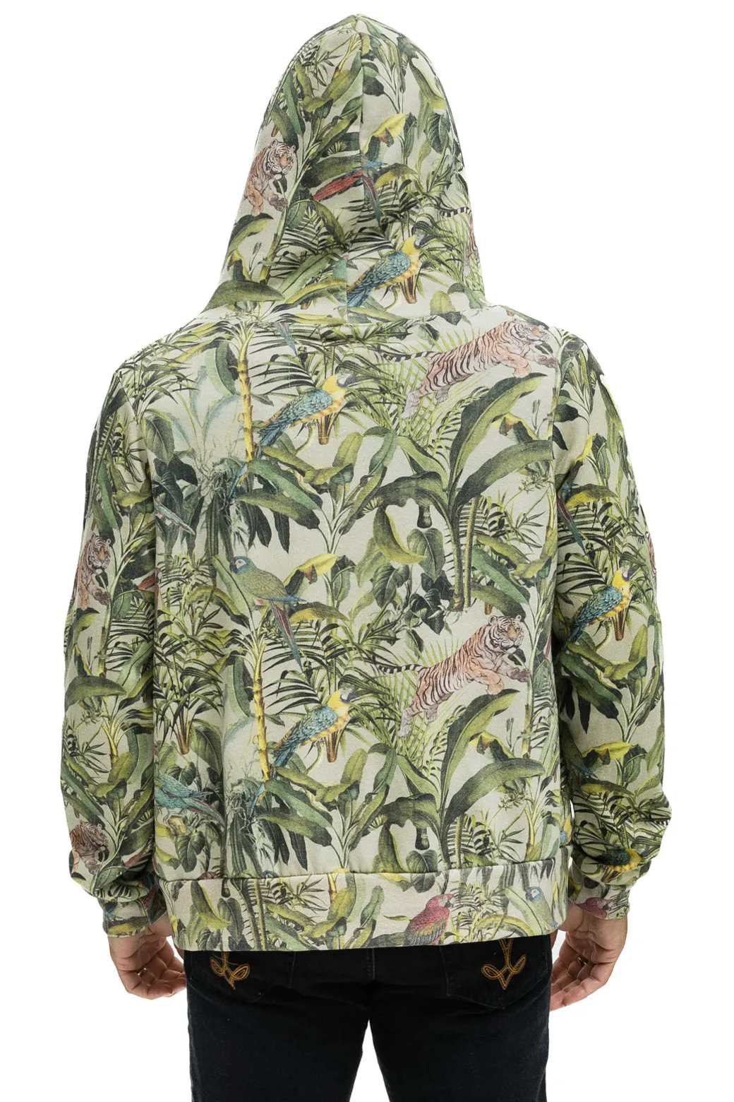 JUNGLE ZIP HOODIE - SAND