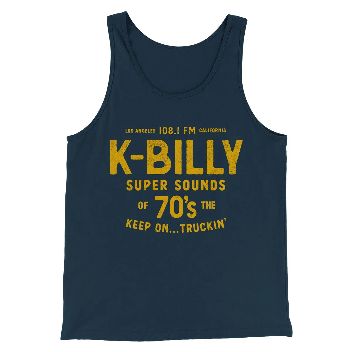 K-Billy Super Sounds Funny Movie Men/Unisex Tank Top