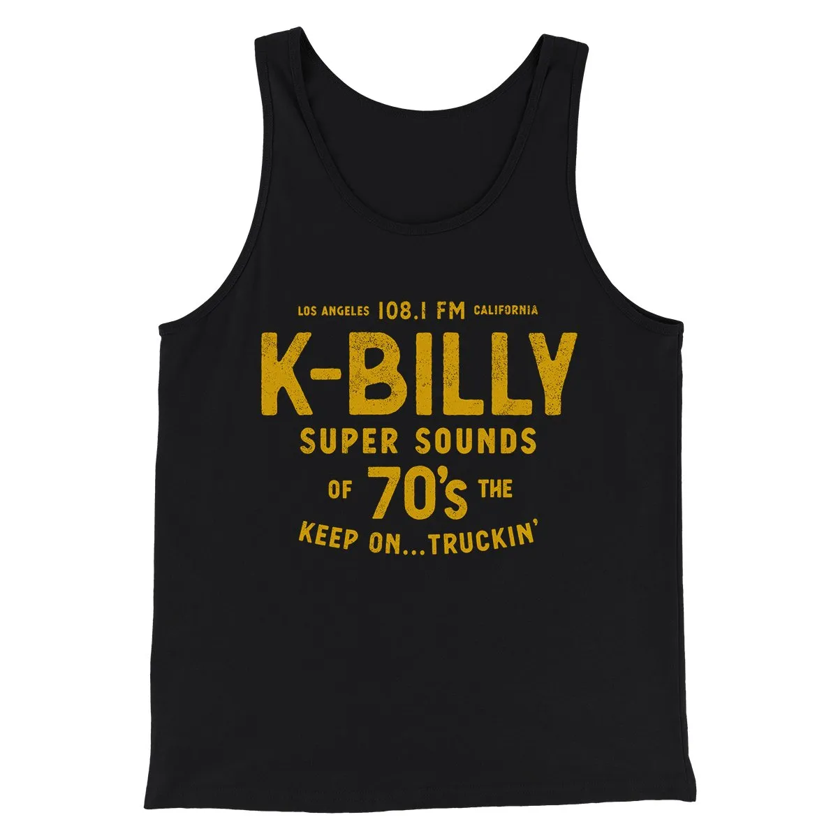 K-Billy Super Sounds Funny Movie Men/Unisex Tank Top