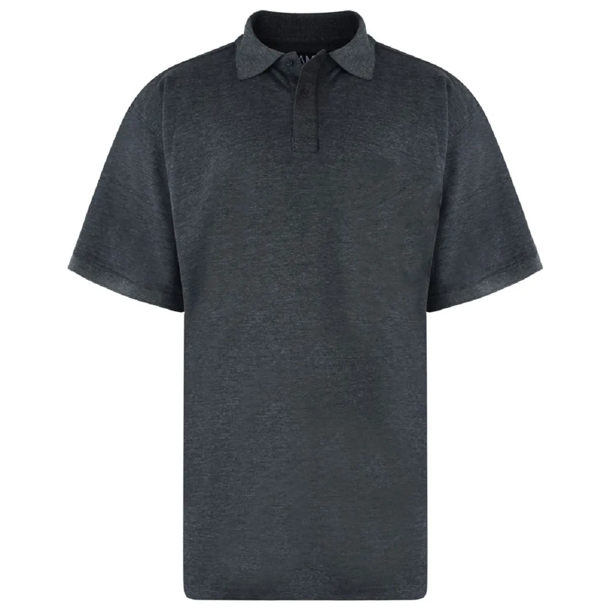KAM Men's Big Size Plain Polo Shirt (KBS502A) 2XL-8XL, 5 Colours