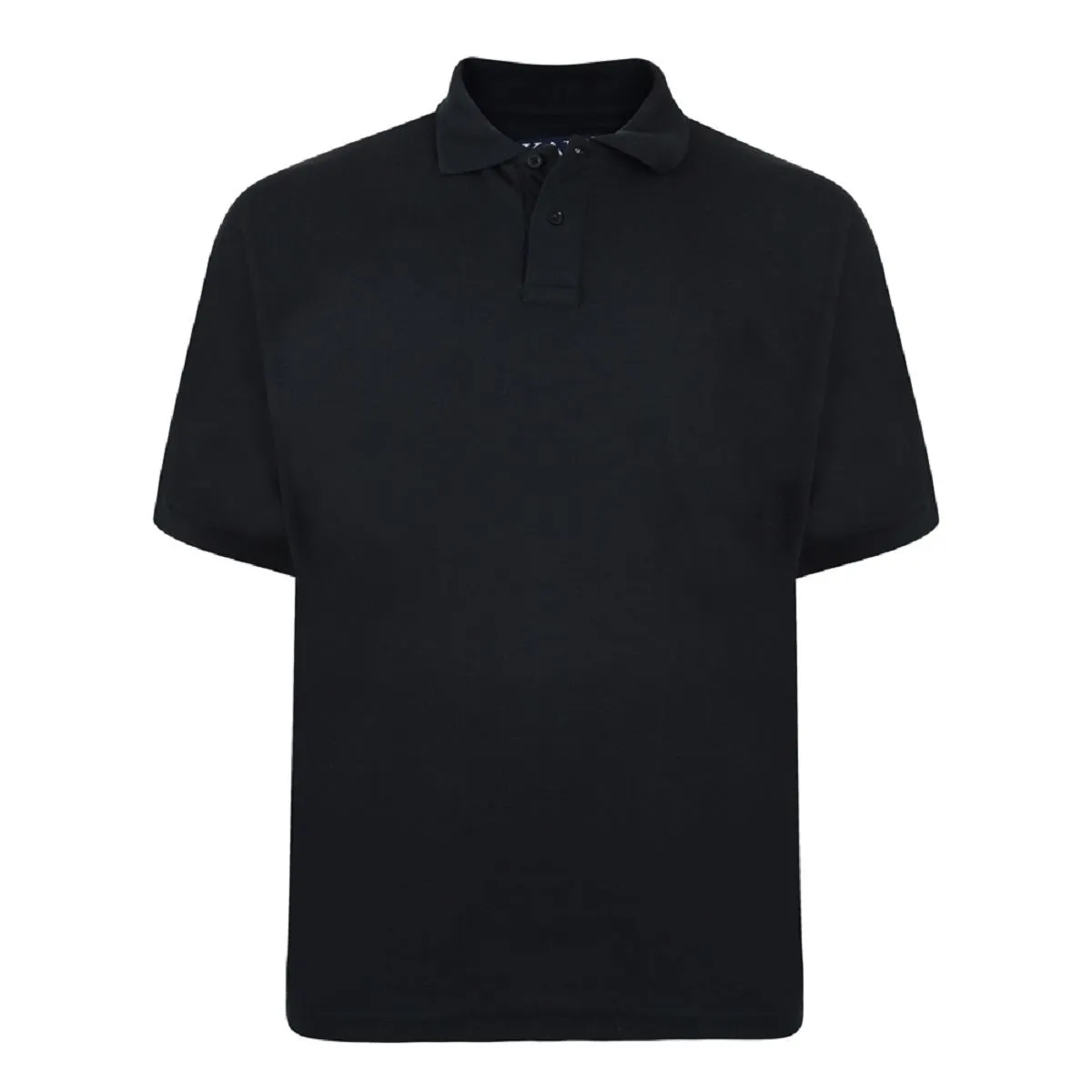 KAM Men's Big Size Plain Polo Shirt (KBS502A) 2XL-8XL, 5 Colours
