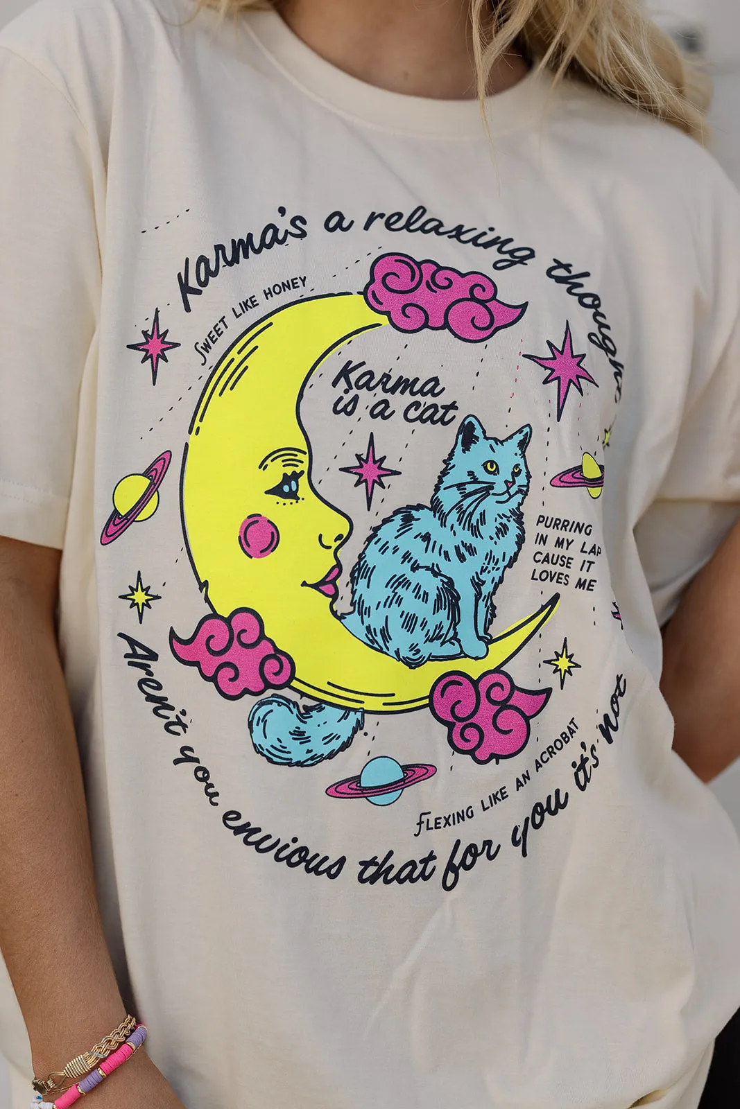 Karma is a Cat Tee