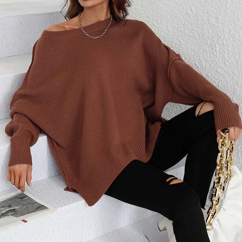 Kelly | Perfect Solid Color Knit Sweater for Women