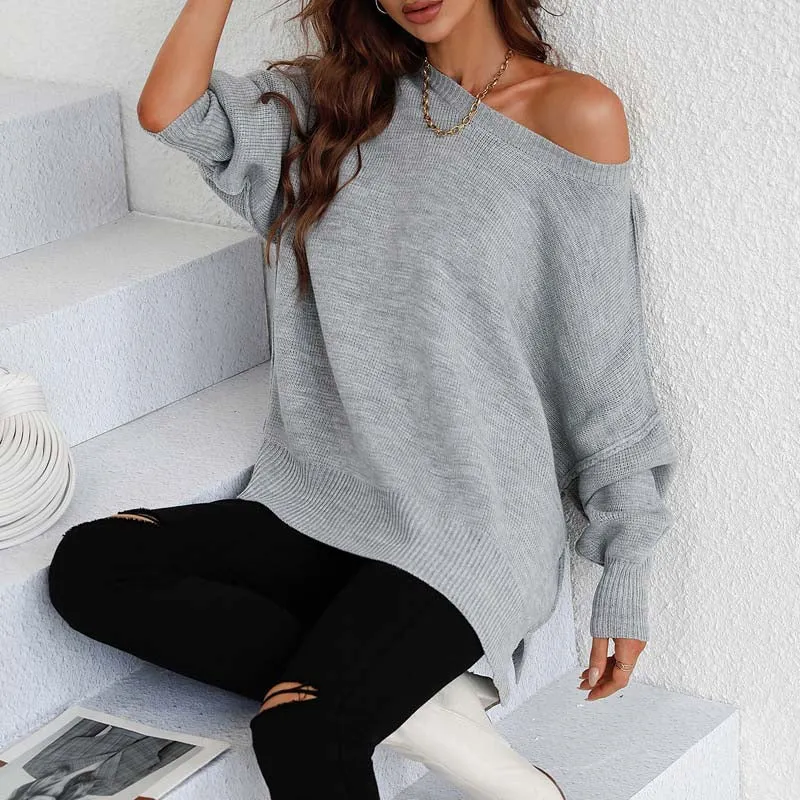 Kelly | Perfect Solid Color Knit Sweater for Women