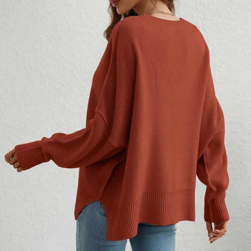 Kelly | Perfect Solid Color Knit Sweater for Women