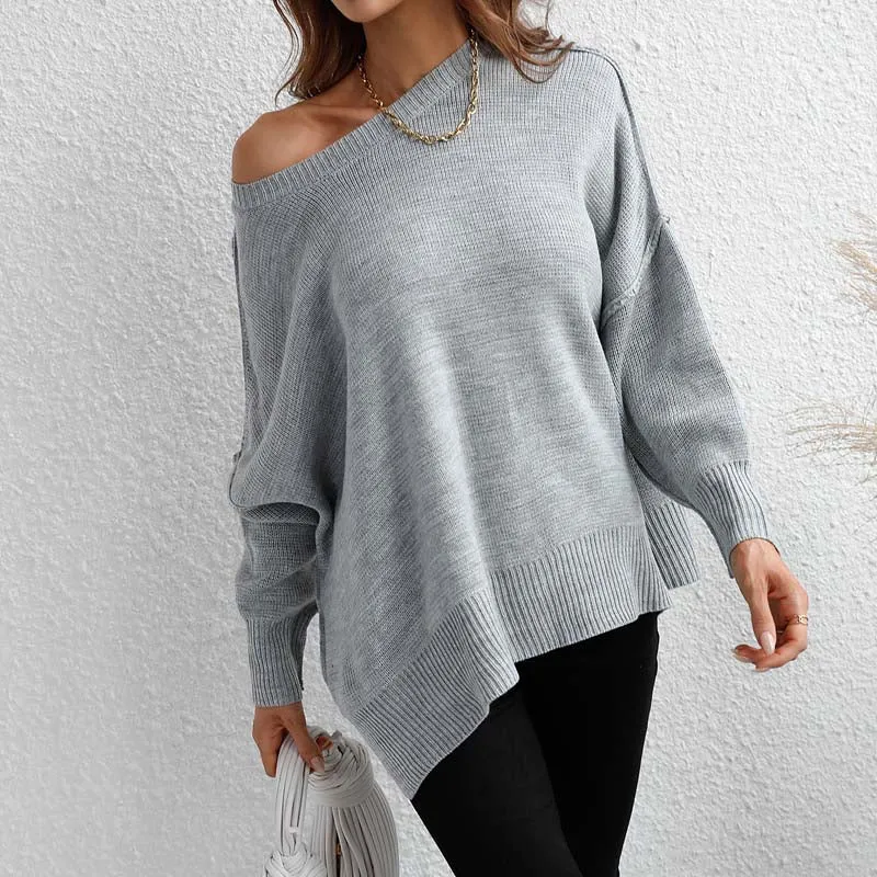 Kelly | Perfect Solid Color Knit Sweater for Women