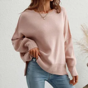 Kelly | Perfect Solid Color Knit Sweater for Women