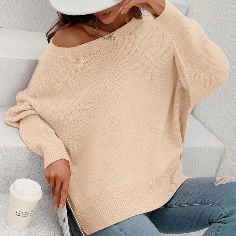 Kelly | Perfect Solid Color Knit Sweater for Women