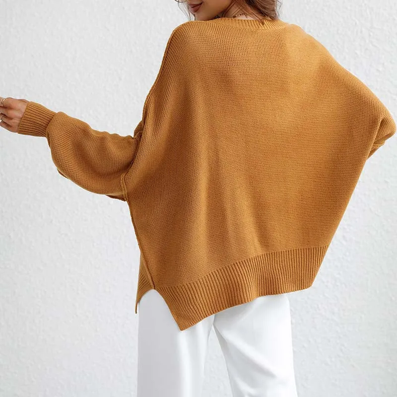 Kelly | Perfect Solid Color Knit Sweater for Women