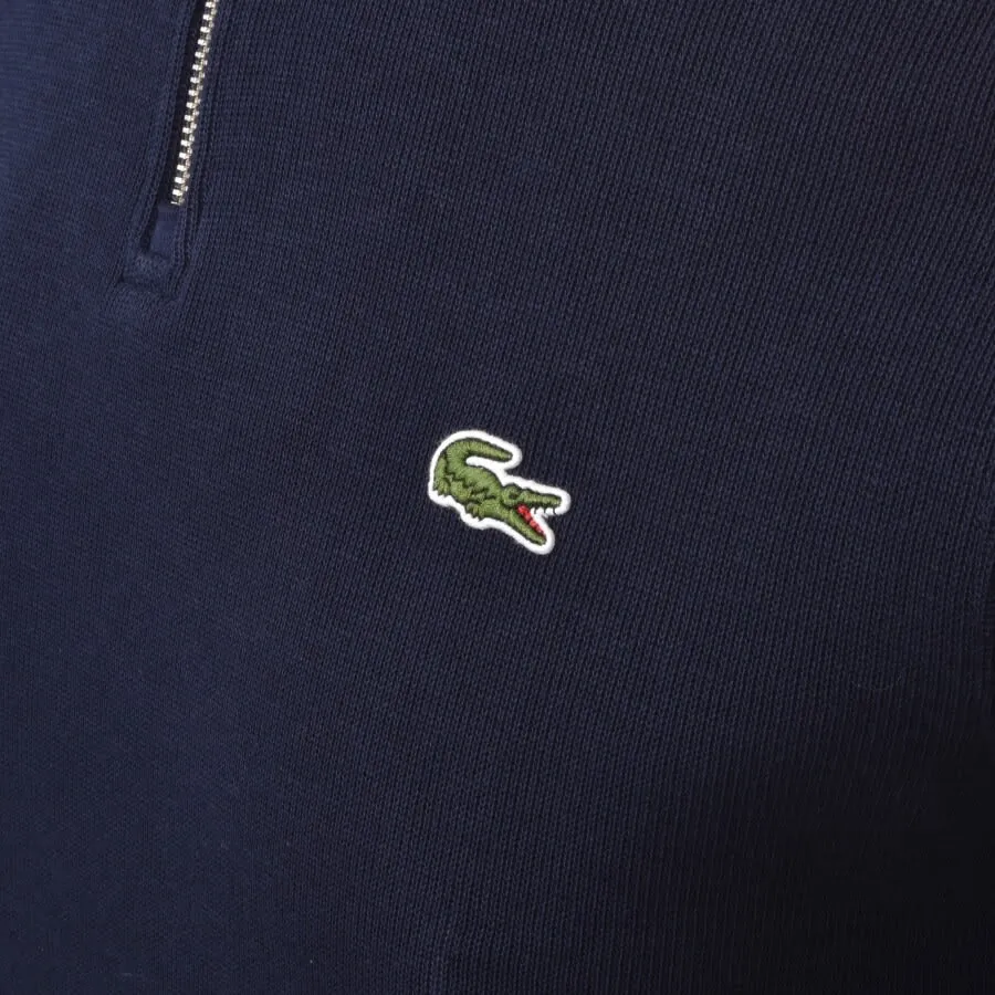 Lacoste SH1927 Quarter Zip Sweat Navy