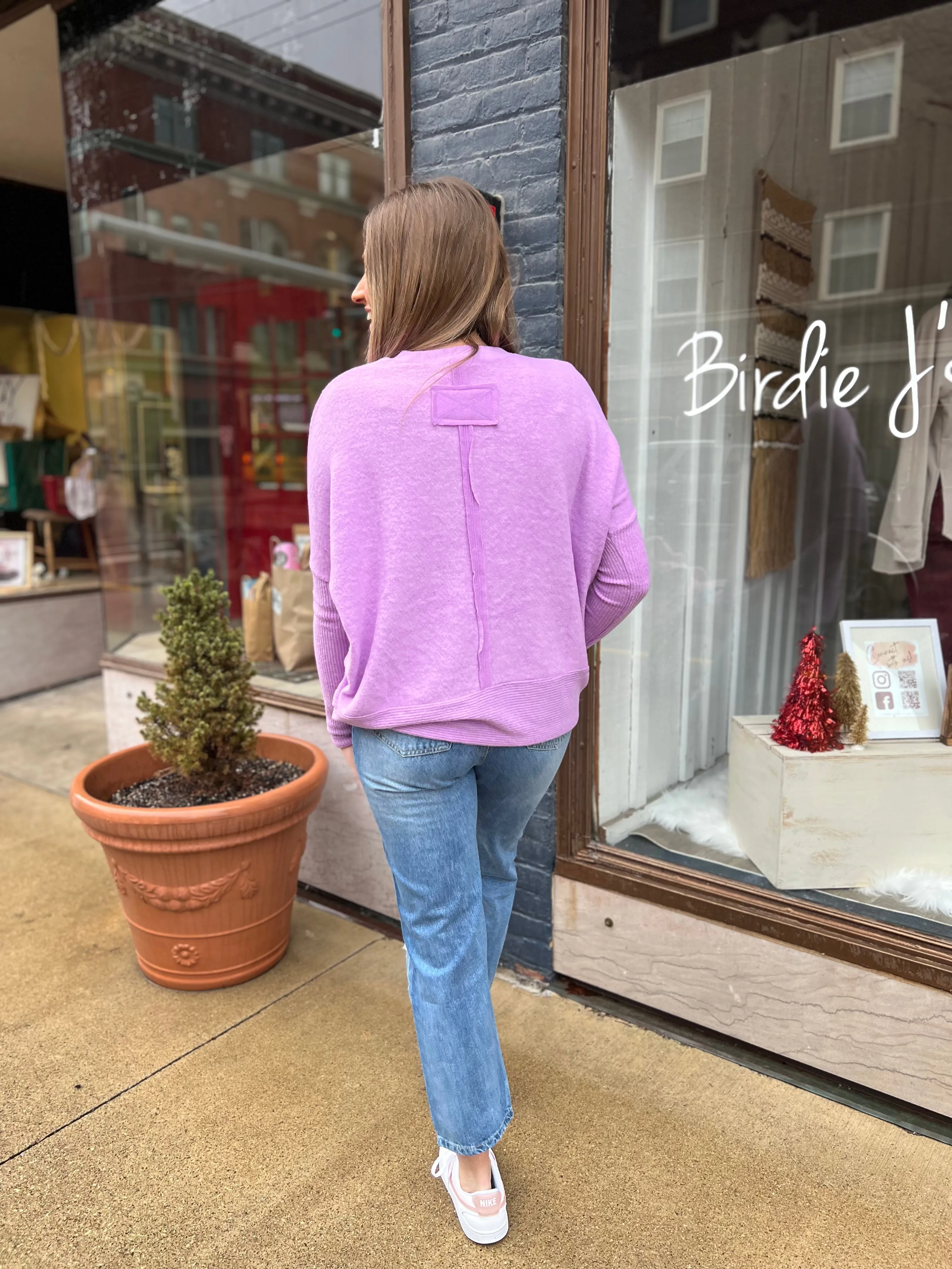 Lavender Soft Sweater