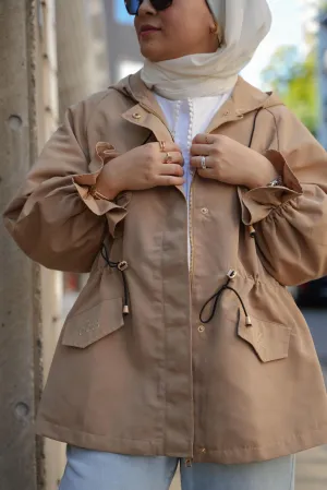 LE COOL PARKA IN BEIGE