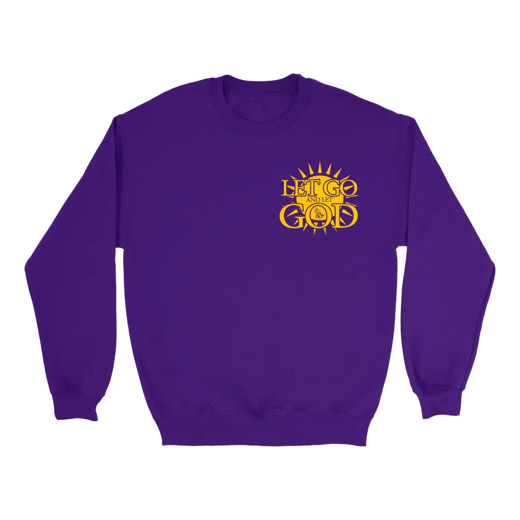 Let Go and Let God - (DARK colored) Sweatshirts