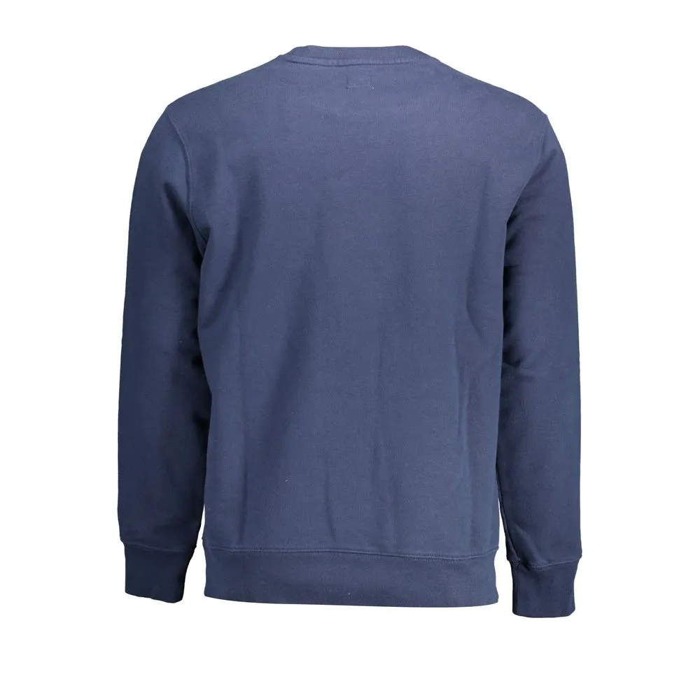 Levi's Blue Cotton Men Sweater