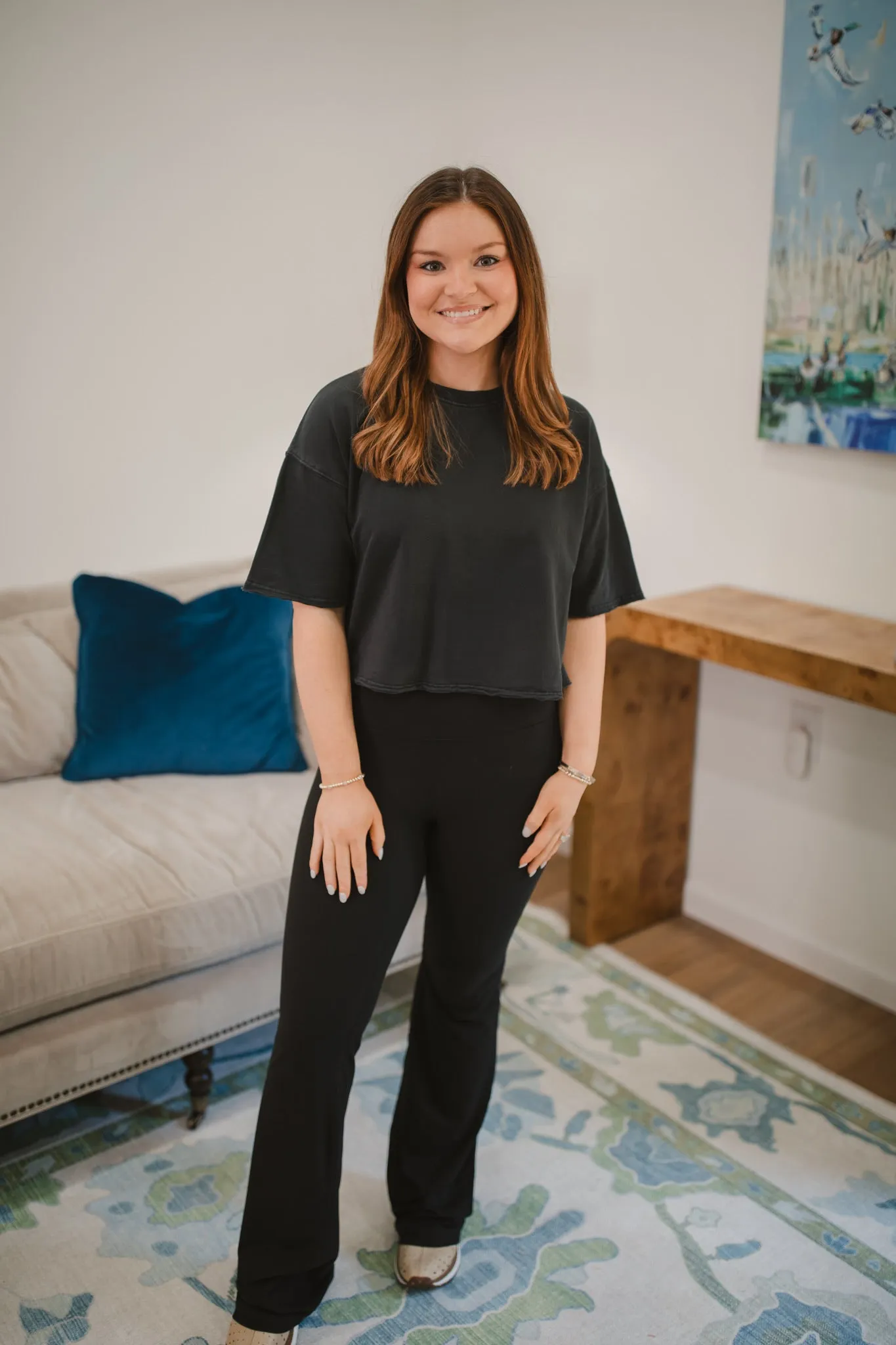 Libby Tee in Black